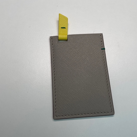 NEW in box ROLEX Hand Mirror in leather case grey yellow Limited Edition RARE - Picture 6 of 9